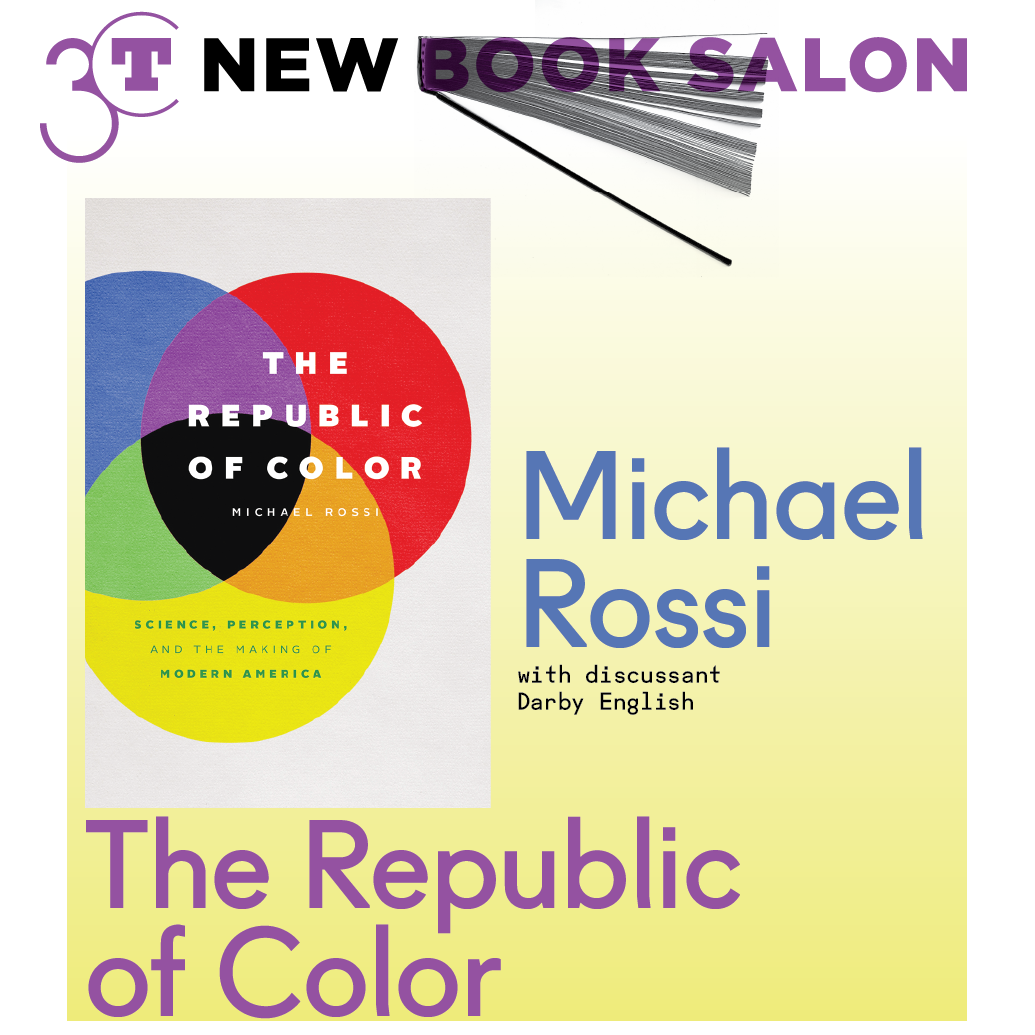 poster for Michael Rossi New Book Salon: The Republic of Color