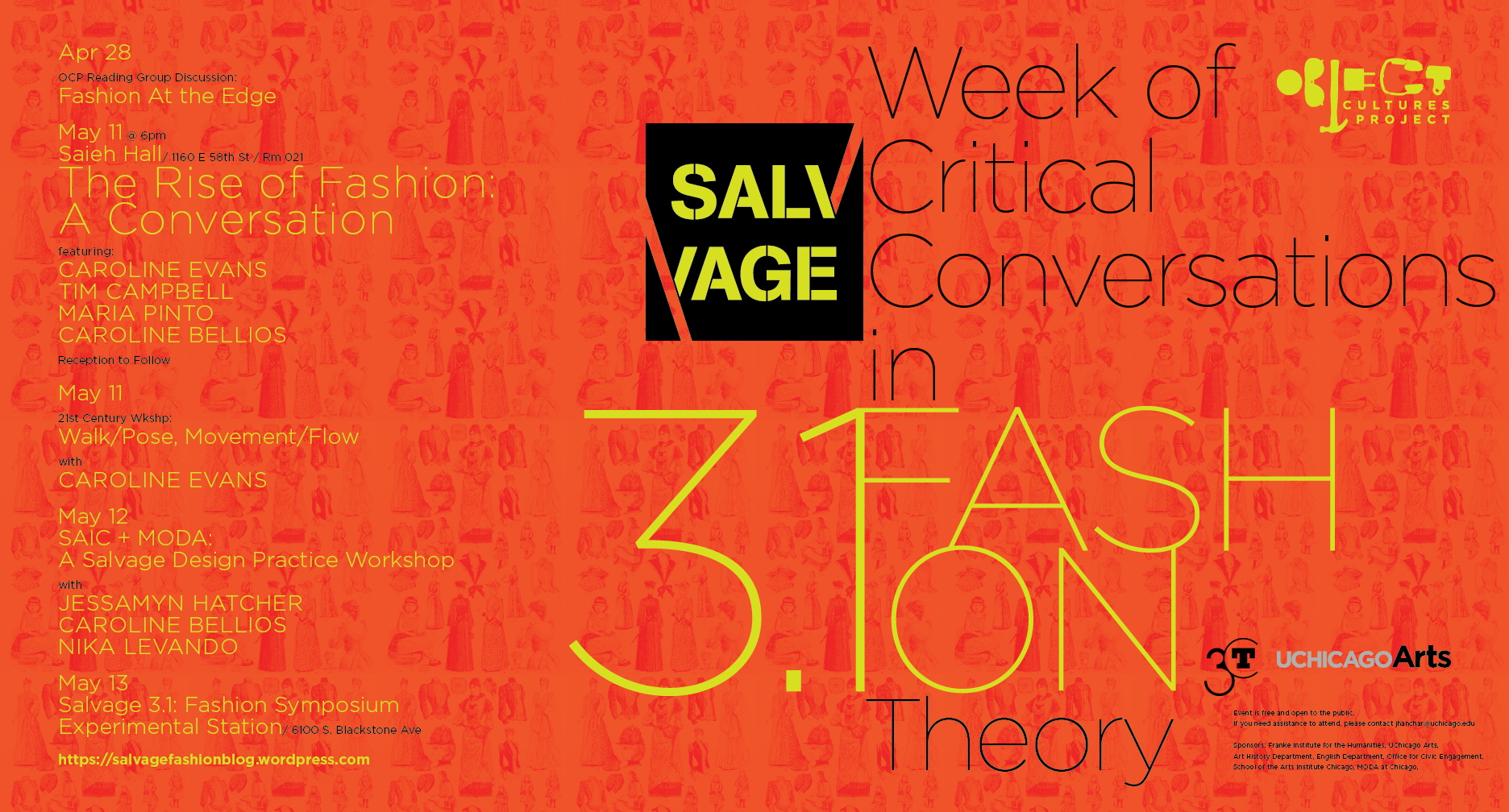 Salvage 3.1 Week of Critical Conversations poster