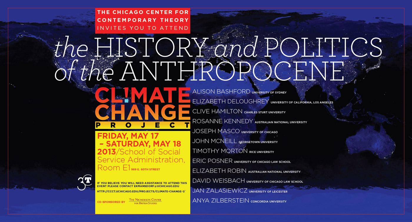 May 2013 Climate Change event poster