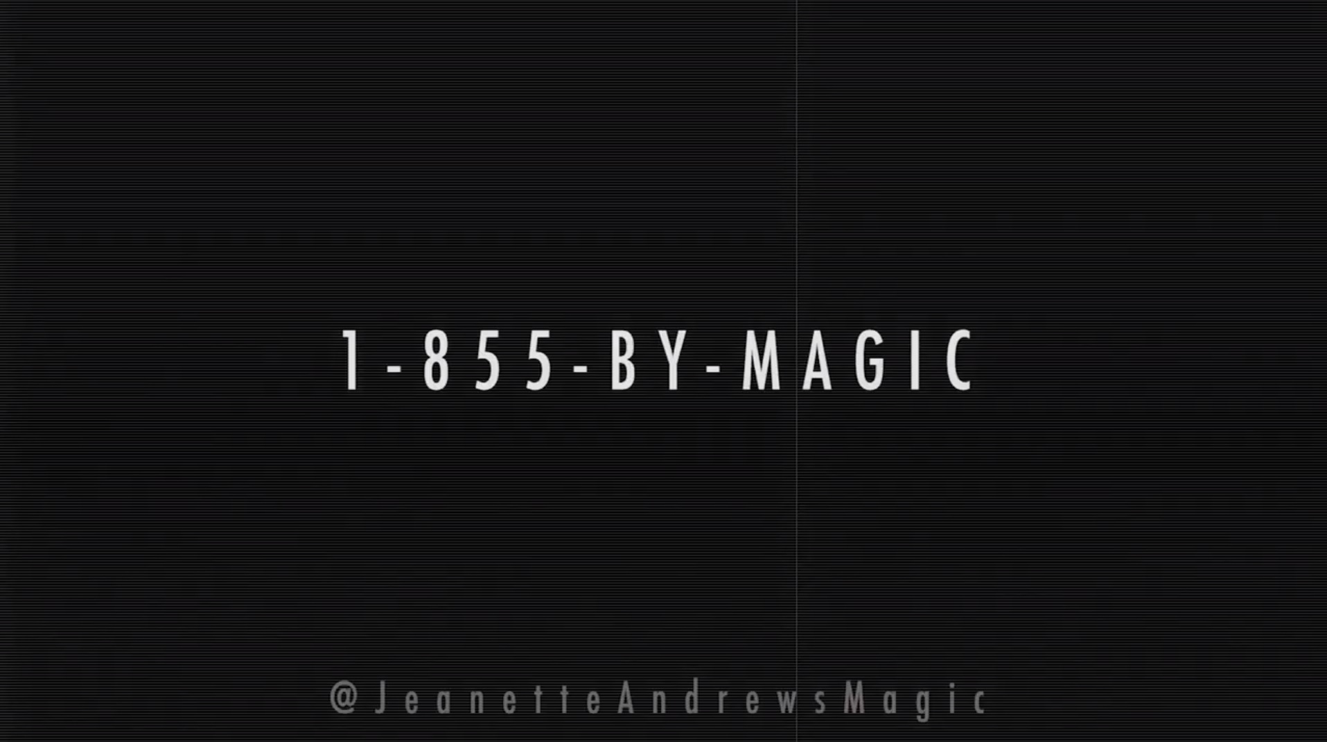 PERFORMANCE: Jeanette Andrews, Magic by Telephone