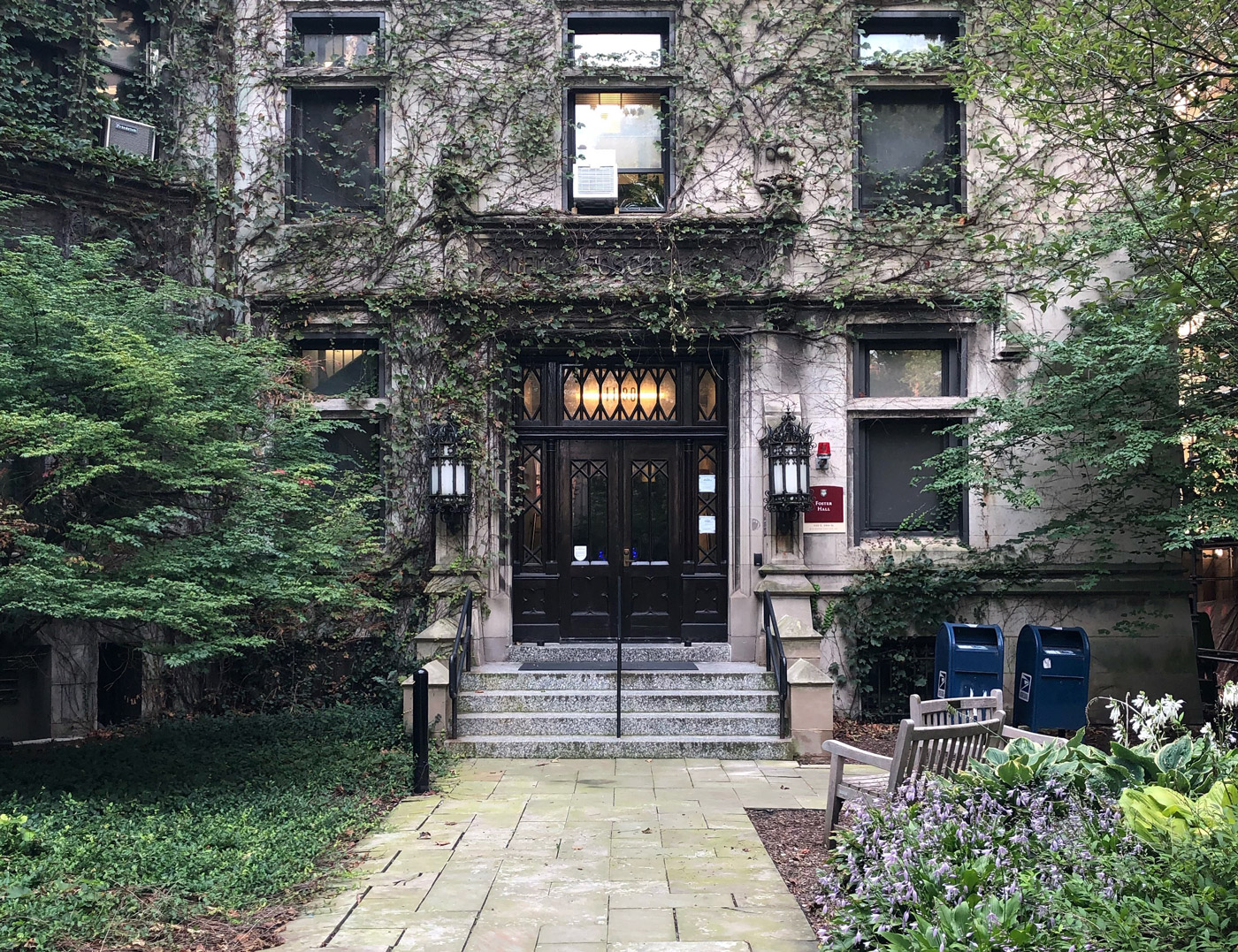 exterior of Foster Hall