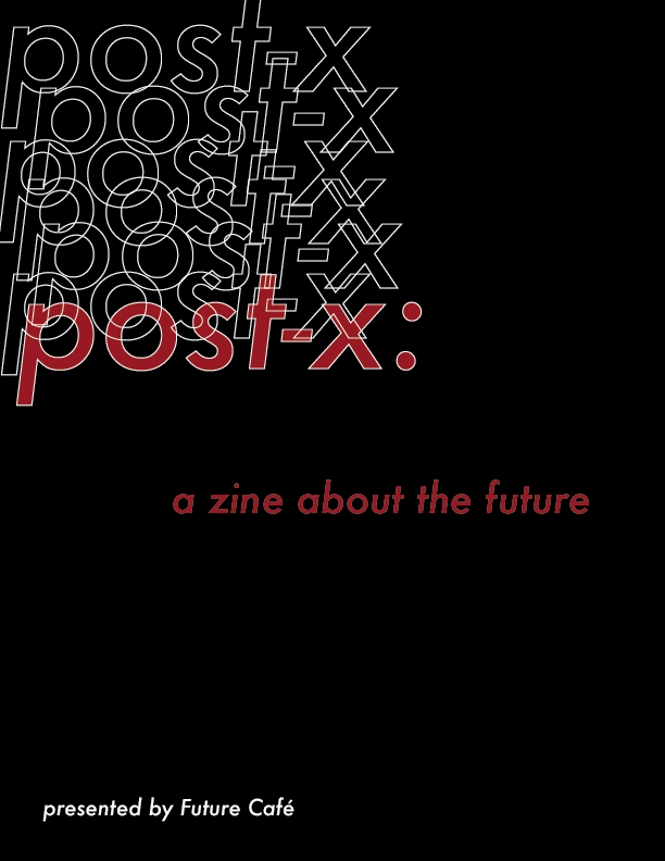 post-x zine cover