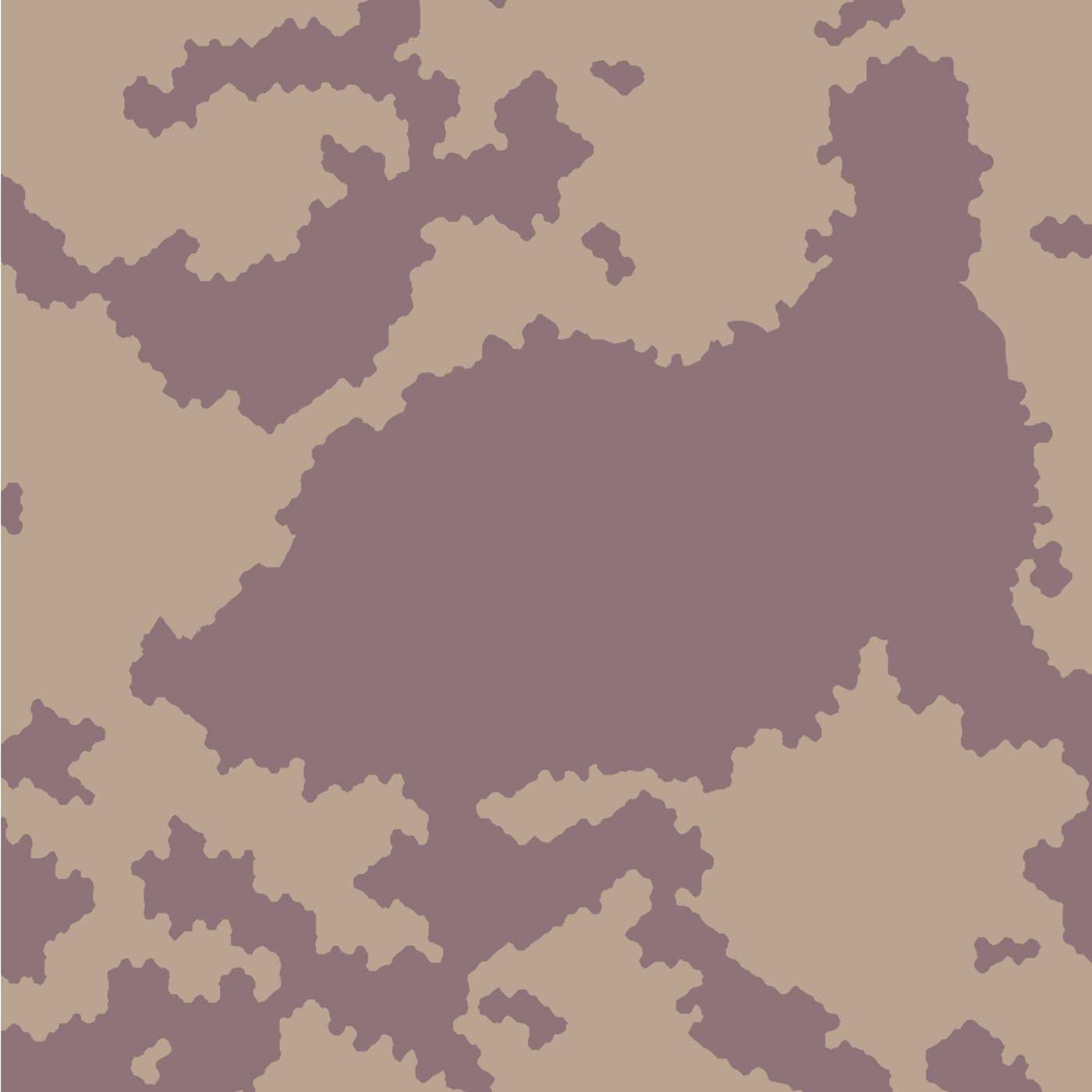 Pixelated nondescript map