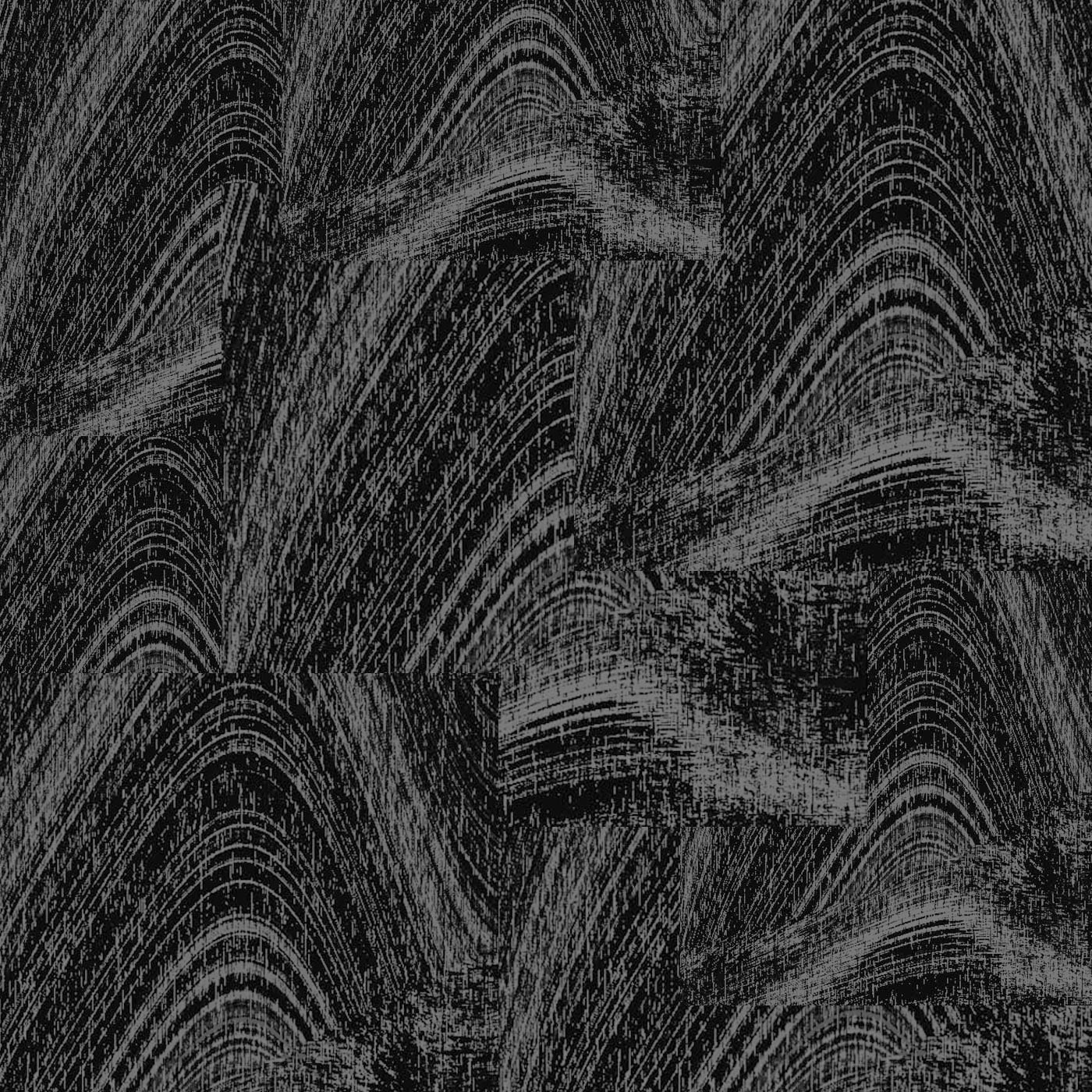 Black and gray textured swirls